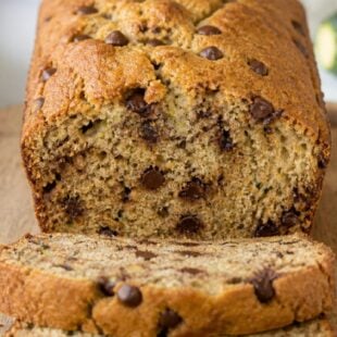 Banana Zucchini Chocolate Chip Bread: One Bowl Recipe