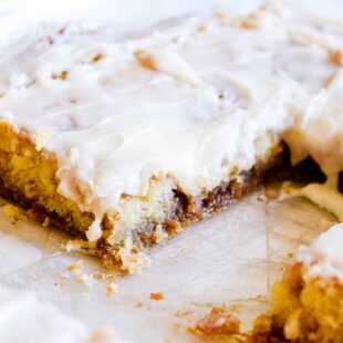 Cinnamon Roll Sheet Cake