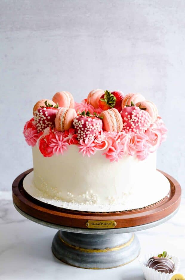 Vanilla Rose Cake