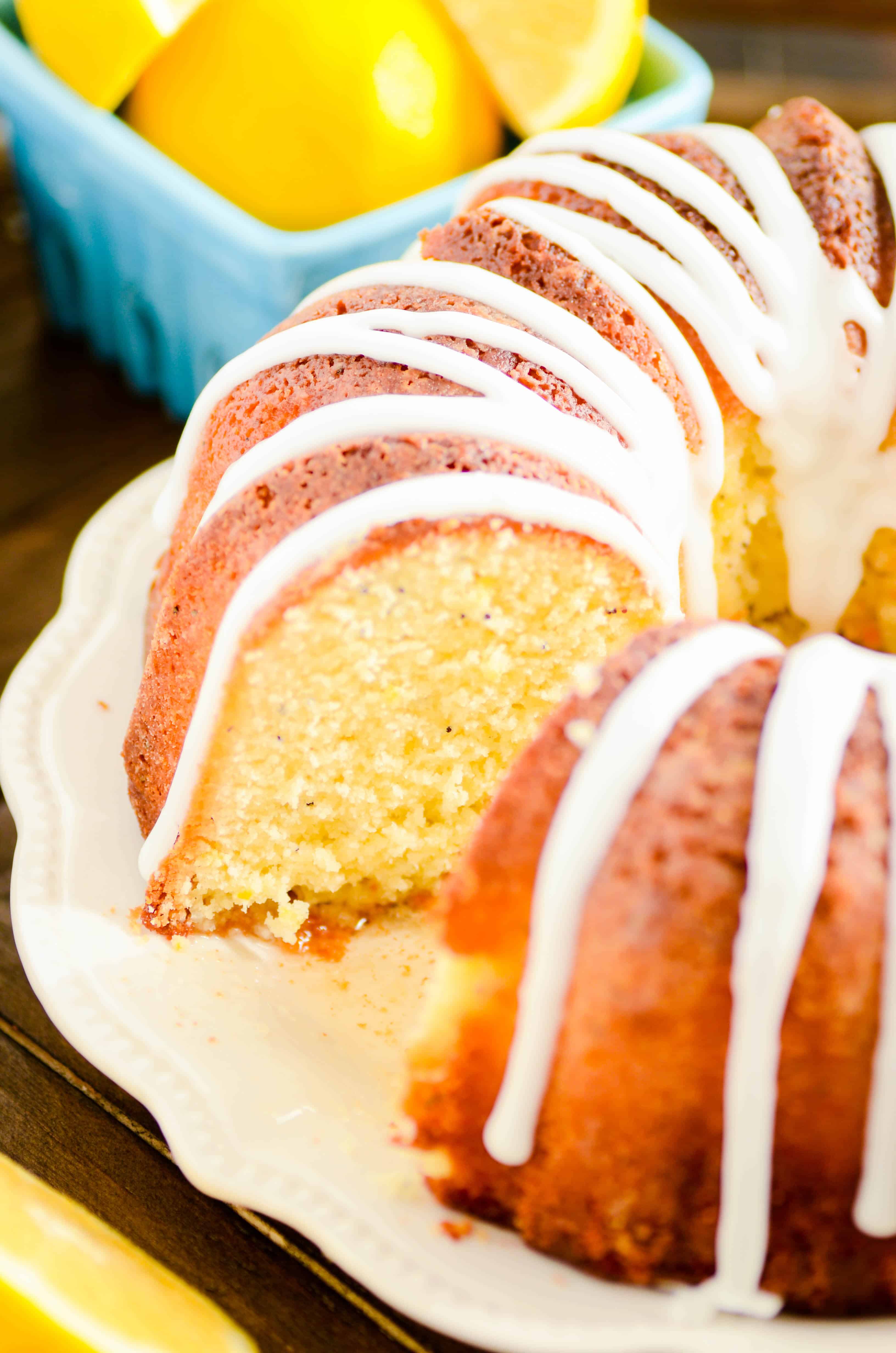 Lemon Poppyseed Bundt Cake