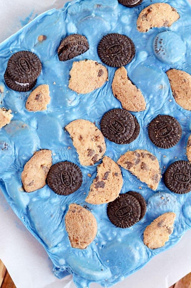 Cookie Monster Fudge