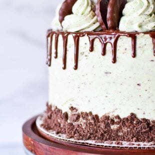 Mint Chocolate Chip Cake