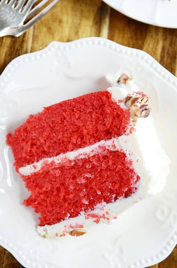 Red Velvet Cake with Cream Cheese Frosting