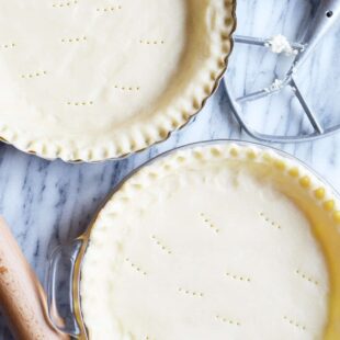 Follow these super easy instructions for a butter, flaky, delicious homemade pie crust.
