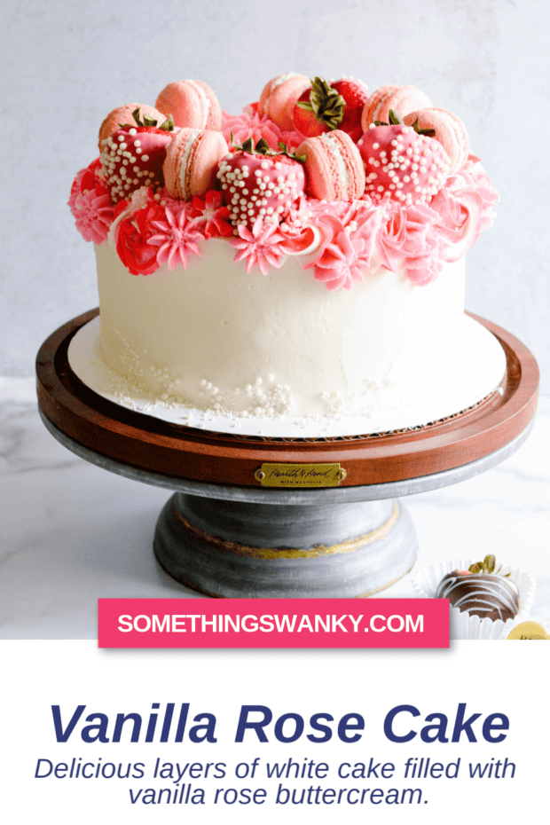Vanilla Rose Cake