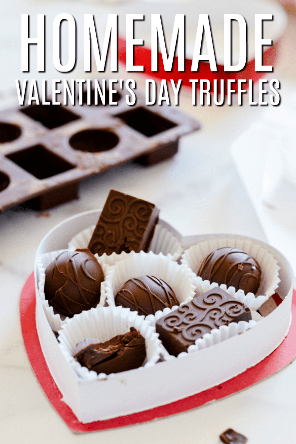 Homemade Valentine's Day Truffles are so much better than anything you'll find at the store!