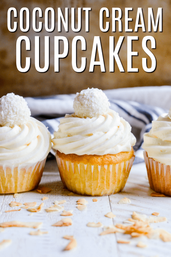 Coconut Cream Cupcakes