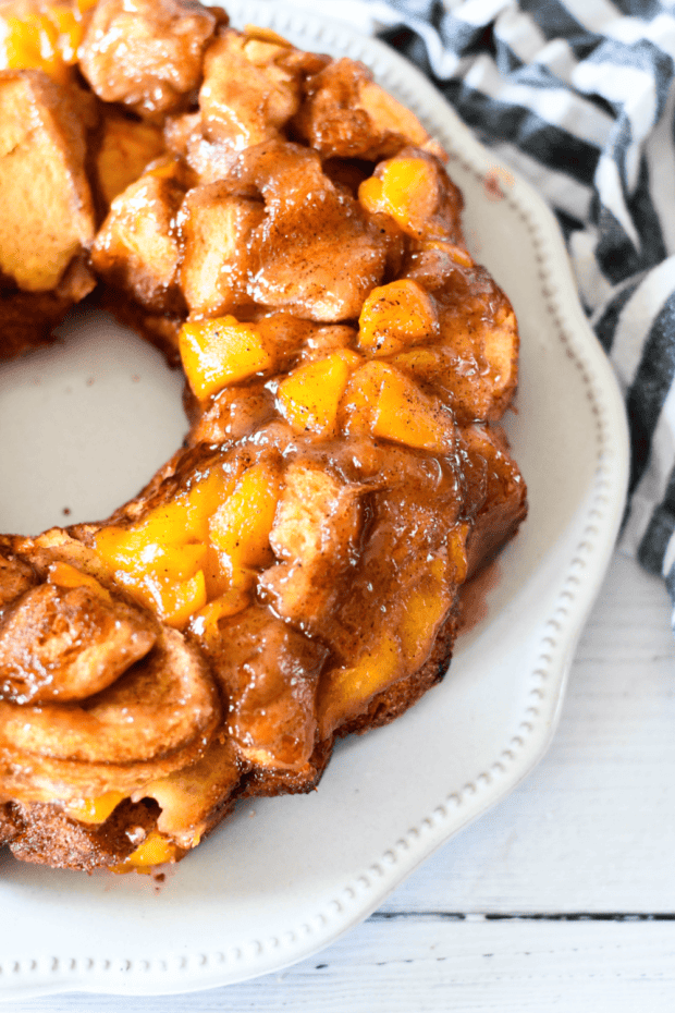 Peach Pie Monkey Bread
